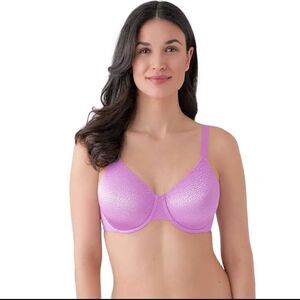 Wacoal Back Appeal Underwire Bra Lavender 38C